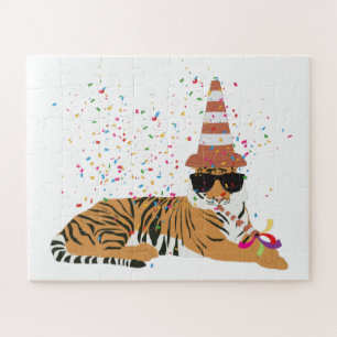 Puzzle Fête du tigre - Animaux ayant une fête