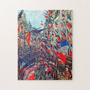Puzzle Fête Nationale à Paris, Claude Monet