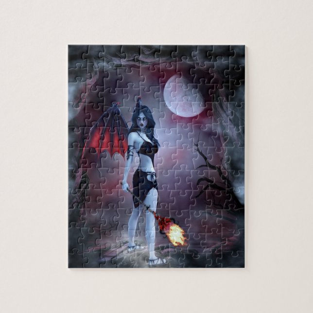Puzzle Feu de lune Succubus (Vertical)