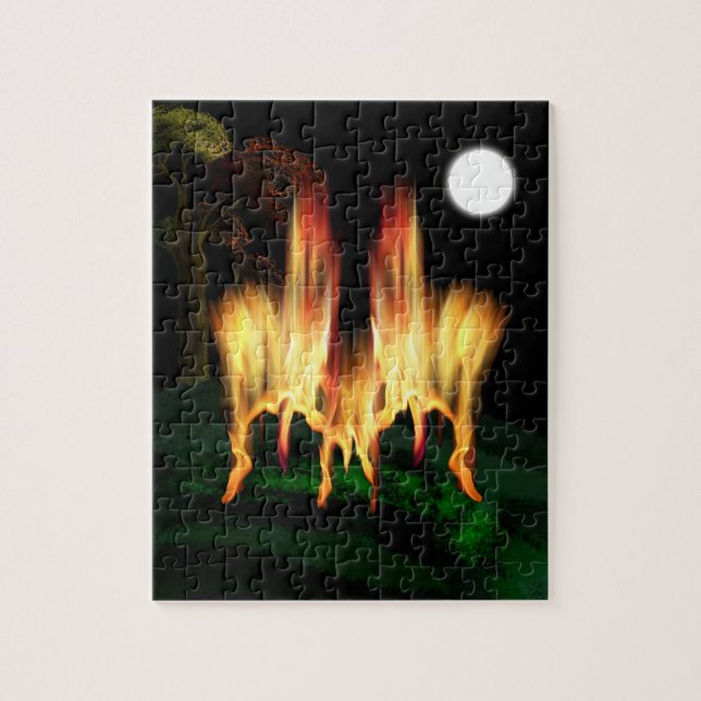 Puzzle Feu d'incendie (Vertical)