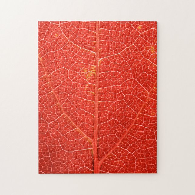 Puzzle Feuille automnale (Vertical)