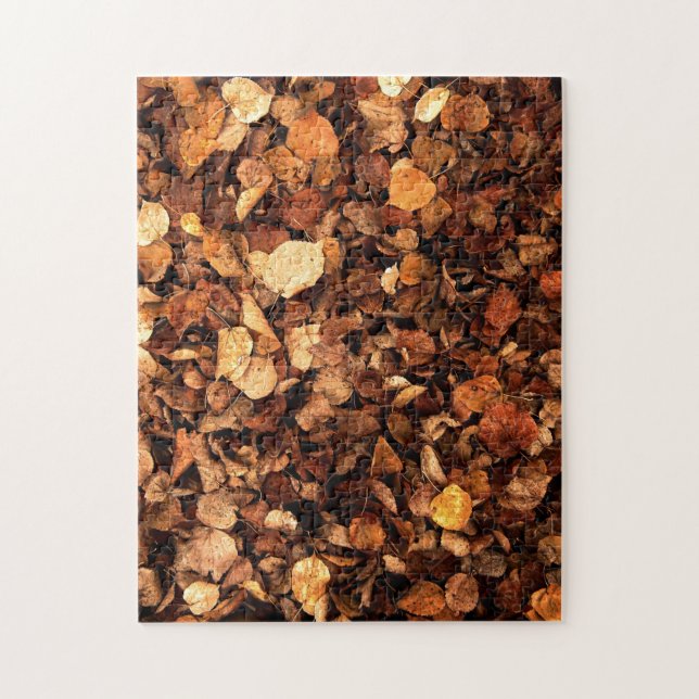Puzzle Feuille d'automne (Vertical)
