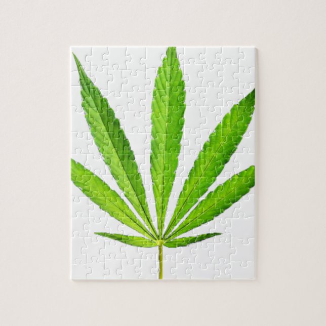 Puzzle FEUILLE De MAUVAISE HERBE (Vertical)