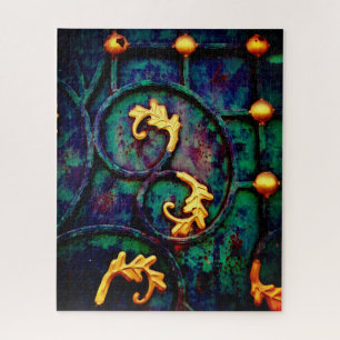Puzzle Feuille d'or