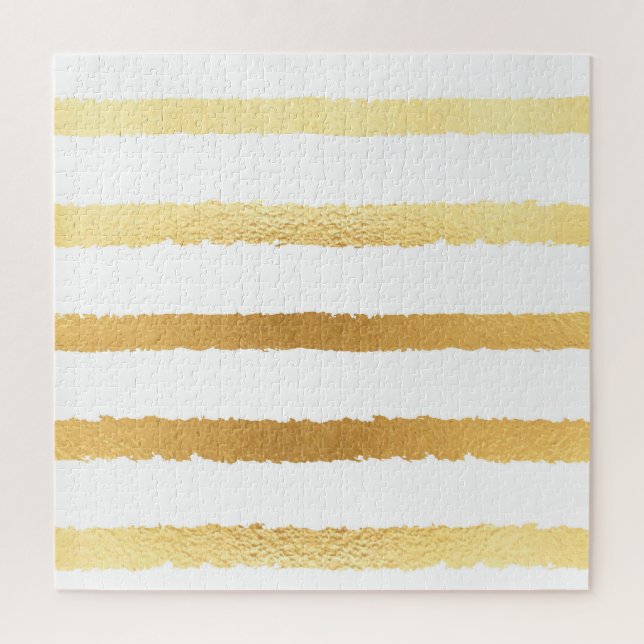 Puzzle Feuille d'or, motif vintage sans soudure. (Vertical)
