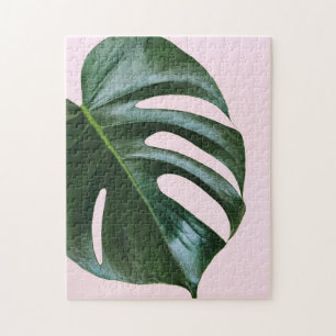 Puzzle Feuille tropicale Monstera