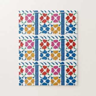 Puzzle Feuilles Abstraits, Style impressionniste