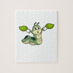 Puzzle Feuilles Caterpillar