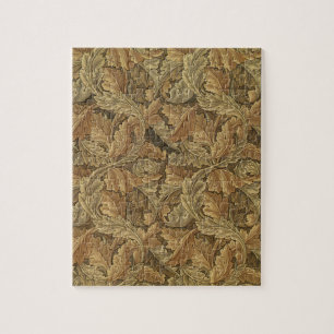 Puzzle Feuilles d'Acanthus par William Morris, Textile An