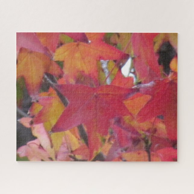 Puzzle - Feuilles d'automne (Horizontal)