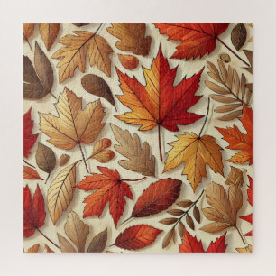 Puzzle feuilles d'automne classiques