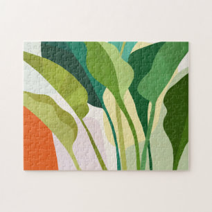 Puzzle Feuilles tropicaux