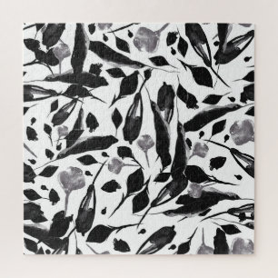 Puzzle Feuilles vintages D'Automne, Arrière - plan sans j