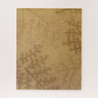 Puzzle Feuilles Vintages du Junk Journal Impossible