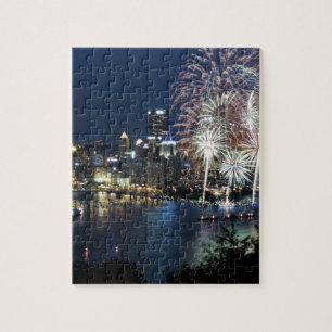Puzzle Feux d'artifice de Pittsburgh