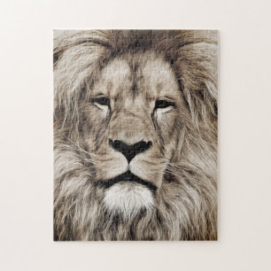 Puzzle Fière Lion - Visage -