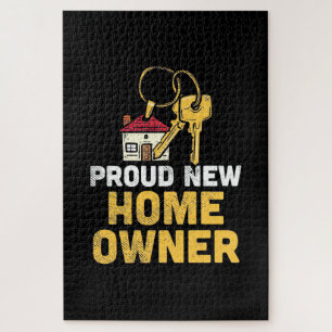 Puzzle Fière propriétaire d'une nouvelle maison