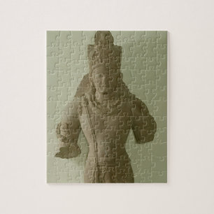 Puzzle Figure de seigneur Vishnu, Mathura (grès rouge)