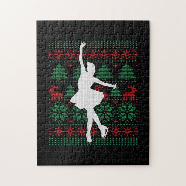 Puzzle Figure Patineuse Danseuse Patinage sur glace Danse (Vertical)