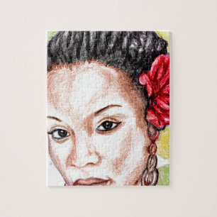 Puzzle Fille africaine