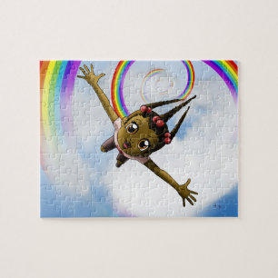 Puzzle Fille afro-américaine