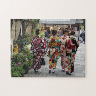 Puzzle Fille amis ! sur un