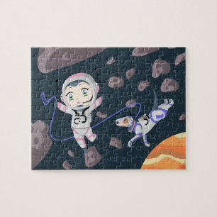 Puzzle Fille Astéroïde