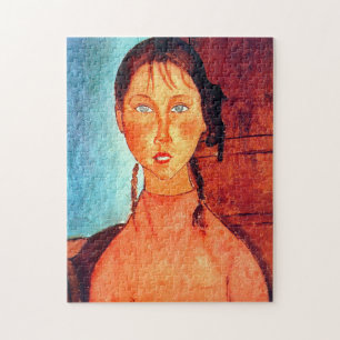 Puzzle Fille avec Pigtails, Modigliani