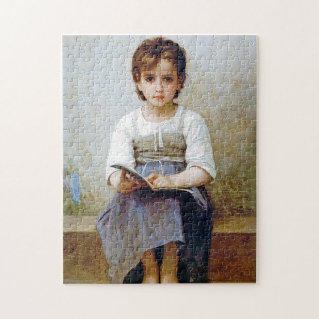 Puzzle Fille, Bouguereau (Vertical)