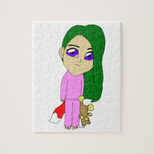 Puzzle fille chibi renarde