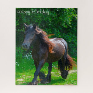 Puzzle Fille d'anniversaire.