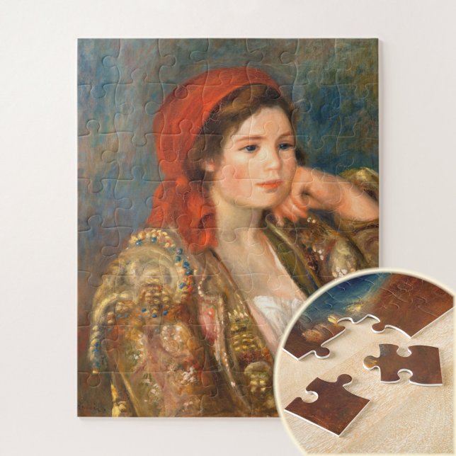 Puzzle Fille dans une veste espagnole, Renoir (Créateur téléchargé)