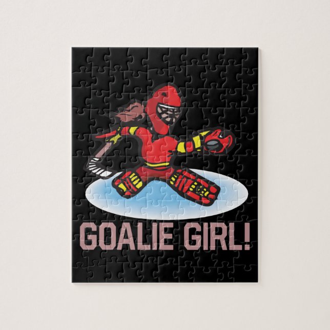 Puzzle Fille de gardien de but (Vertical)