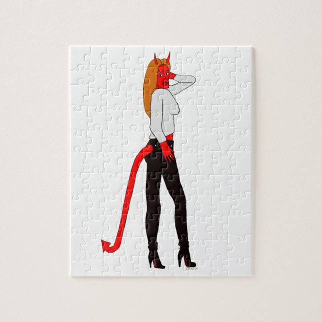 Puzzle fille diabolique     (Vertical)