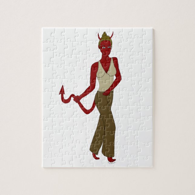 Puzzle fille diabolique     (Vertical)