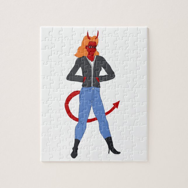 Puzzle fille diabolique   (Vertical)
