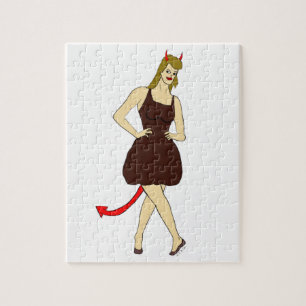 Puzzle fille du diable    