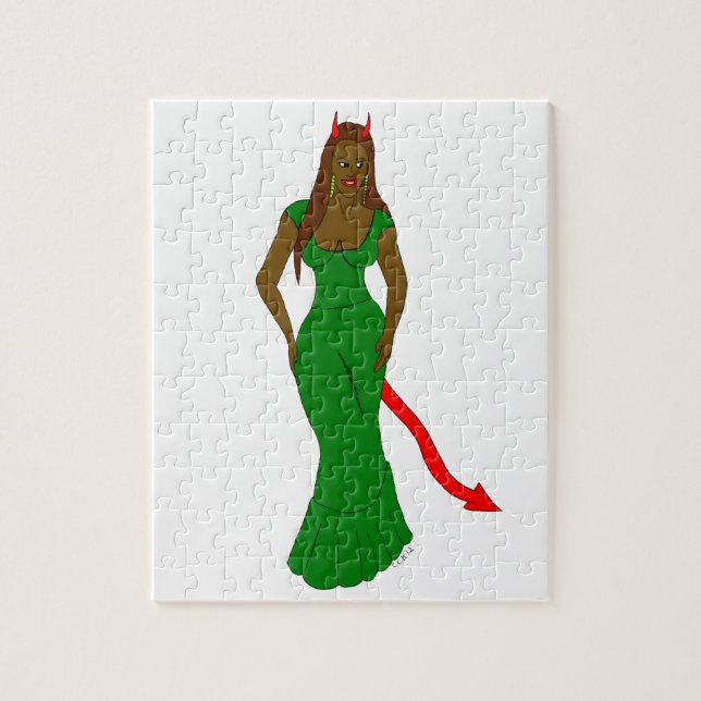Puzzle fille du diable    (Vertical)
