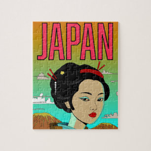 Puzzle Fille Geisha Sois Belle