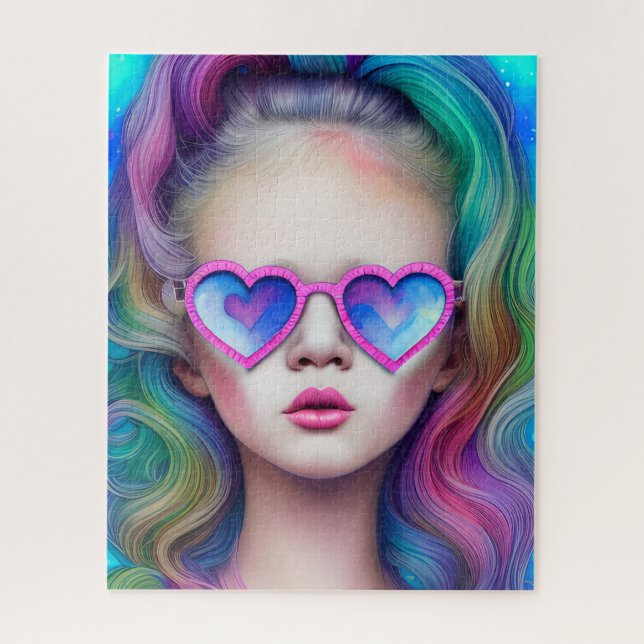 Puzzle Fille Groovy (Vertical)