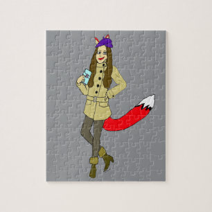 Puzzle Fille renarde