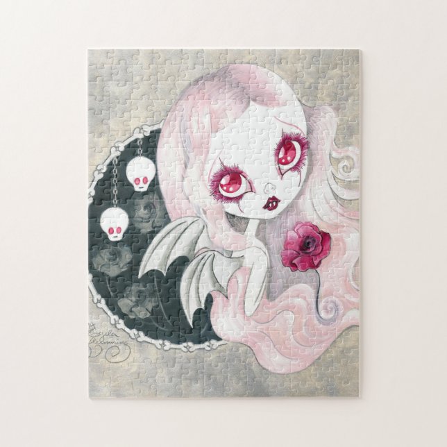 Puzzle Fille Vampire : "Arabella" (Vertical)