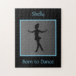 Puzzle Filles "Born to Dance" Personnalisé