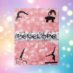 Puzzle Filles Gymnastique Événements Glitz et Glam
