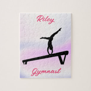 Puzzle Filles Gymnastique Poudre Soft Pastel