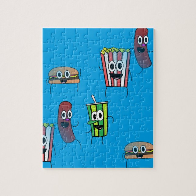 Puzzle film popcorn (Vertical)