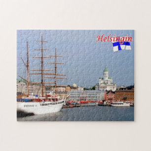 Puzzle Finlande - Helsinki - Helsingfors -