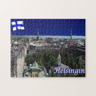 Puzzle Finlande - Helsinki - Helsingfors -