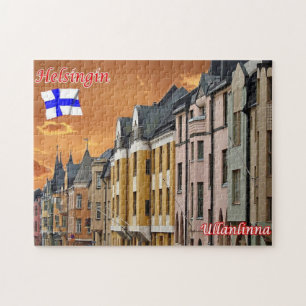 Puzzle Finlande - Helsinki - Helsingfors -