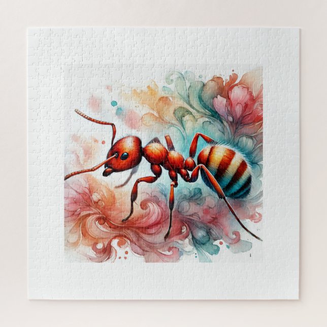 Puzzle Fire ant 200924AREF105 - Watercolor (Vertical)